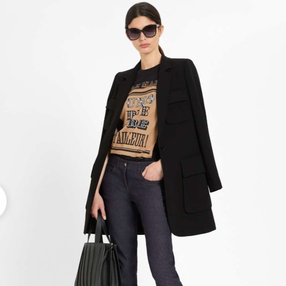 Max Mara Cotton Jersey T-shirt XS - Picture 1 of 7